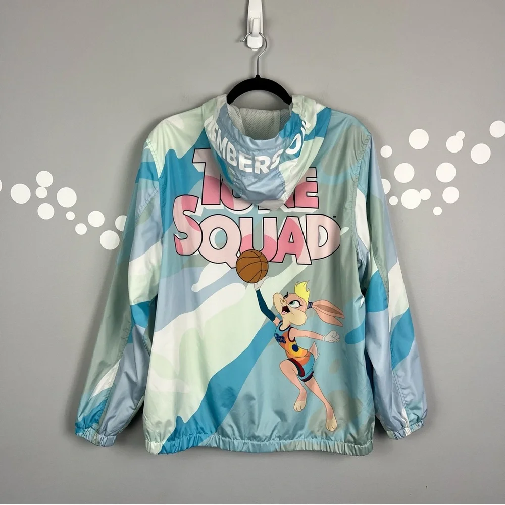 Members Only Space Jam Windbreaker Jacket Size L Unisex